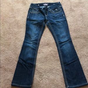 Express Rerock Barely Boot jeans